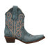 Фото #1 товара Circle G by Corral Ld Distressed Triad Snip Toe Cowboy Booties Womens Blue Casua