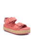 ფოტო #6 პროდუქტის Women's Suede Flatform Sandals By XTI