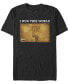 Men's I Run This World Short Sleeve Crew T-shirt Черный, XL - фото #1