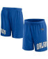 ფოტო #1 პროდუქტის Men's Blue Orlando Magic Free Throw Mesh Shorts