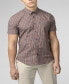 ფოტო #1 პროდუქტის Men's Mini Gingham Short Sleeve Shirt