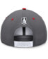 ფოტო #3 პროდუქტის Men's Gray/Red Washington Capitals 2024 Stanley Cup Playoffs Locker Room Adjustable Hat