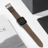 Hurtel Strap Leather skórzany pasek Apple Watch SE, 8, 7, 6, 5, 4, 3, 2, 1 (41, 40, 38 mm) opaska bransoleta ciemnobrązowy