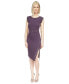 ფოტო #1 პროდუქტის Women's Astor Studded Side-Slit Midi Dress