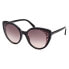 Очки PUCCI EP0182 Sunglasses Shiny Black / Gradient Brown - фото #2