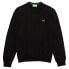LACOSTE Classic Fit Crew Organic Cotton Sweater