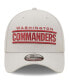 Фото #2 товара Men's Gray Washington Commanders Wordmark Essential 39THIRTY Flex Hat