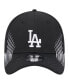 Фото #2 товара Men's Black Los Angeles Dodgers Active Dash Mark 39THIRTY Flex Hat