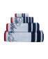 Фото #4 товара Nautical Blanket Stripe 55" x 28" Turkish Cotton Bath Towel