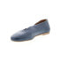 Фото #7 товара Miz Mooz Etta Womens Blue Leather Slip On Ballet Flats Shoes