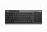 Rapoo K2600 - Full-size (100%) - Wireless - RF Wireless - Membrane - QWERTZ - Black - Grey