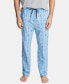 ფოტო #1 პროდუქტის Men's Printed Cotton Pajama Pants