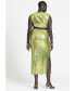 ფოტო #2 პროდუქტის Plus Size Sleeveless Sequin Column Cutout Dress