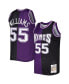 Men's Jason Williams Purple, Black Sacramento Kings Hardwood Classics 2000-01 Split Swingman Jersey