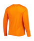 Фото #2 товара Men's Orange Denver Broncos Combine Authentic Offsides Long Sleeve T-shirt
