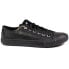 Фото #2 товара мужские кроссовки повседневные черные кожаные низкие демисезонные  Big Star V174345