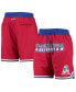 Men's Red New England Patriots Just Don Gold Rush Shorts
