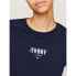 ფოტო #4 პროდუქტის TOMMY JEANS Slim Essntl Logo 1 Ext short sleeve T-shirt