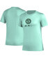 ფოტო #1 პროდუქტის Women's Mint Atlanta United FC AEROREADY Club Icon T-shirt