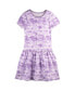 Фото #1 товара Платье для малышей Mightly длиной до колена из органического хлопка с коротким рукавом