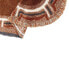 Ovaler Ethno-Teppich Karibu braun 80x140
