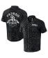 ფოტო #1 პროდუქტის Men's Darius Rucker Collection by Black Distressed San Diego Padres Denim Team Color Button-Up Shirt