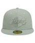 ფოტო #2 პროდუქტის Men's Light Green Los Angeles Lakers Sage Color Pack 59FIFTY Fitted Hat