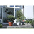 ELHO Vibia 80 Terrassencontainer - Wohnbeton grau - Auen - L 34,2 x B 77,4 x H 33,2 cm