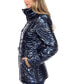 Фото #3 товара Women's Metallic Puffer Coat
