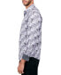 Men's Regular-Fit Non-Iron Performance Stretch Abstract Floral Button-Down Shirt