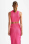 Топ Defacto Oversize Fit Pink Z5869az22au