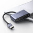 Фото #2 товара Переходник UGreen USB - HDMI + VGA серый