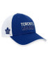 ფოტო #1 პროდუქტის Men's Blue Toronto Maple Leafs Authentic Pro Rink Trucker Adjustable Hat