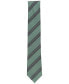 Фото #2 товара Men's Desmet Striped Slim Tie, Created for Macy's