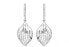 Charming earrings with zircons SC376