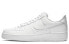 【定制球鞋】 Nike Air Force 1 Low 达芬奇定制 无主之地 涂鸦 贴布 简约 低帮 板鞋 GS 白黑 / Кроссовки Nike Air Force DD8959-100