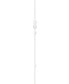 ფოტო #7 პროდუქტის Diamond Teardrop 18" Pendant Necklace (1/3 ct. t.w.) in 10k White Gold