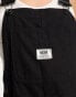 Vans ground work overall jumpsuit in black