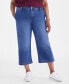 ფოტო #2 პროდუქტის Plus Size High Rise Wide-Leg Crop Jeans, Created for Macy's