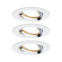 PAULMANN 936.86 - Recessed lighting spot - 1 bulb(s) - LED - 2700 K - 425 lm - Chrome - White