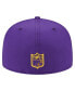 Men's Purple Minnesota Vikings Main 59FIFTY Fitted Hat