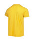 ფოტო #2 პროდუქტის Men's Gold Los Angeles Chargers Victory Monday Tri-Blend T-shirt