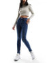 Фото #1 товара Pimkie high waist skinny jeans in mid blue wash