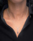 ფოტო #2 პროდუქტის Lab-grown Sapphire (3/4 ct. t.w.) & Diamond Accent 18" Pendant Necklace in Sterling Silver