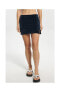 Фото #1 товара Women's Super Mini Skirt With Slit And Back Bling