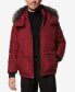 Фото #3 товара Куртка мужская Marc New York с устойчивого к пуху с капюшоном - черная