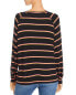 Фото #2 товара LNA Zora 293846 Womens Cutout Striped Sweater size Small