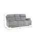 Фото #5 товара White Label Cruz 84" Double Reclining Sofa