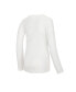 ფოტო #2 პროდუქტის Women's White, Royal Florida Gators Long Sleeve V-Neck T-shirt and Gauge Pants Sleep Set