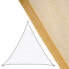 Фото #5 товара Ткань Тент треугольный BB Home Shade Sails Awning 5 x 5 м Бежевый полиэтилен